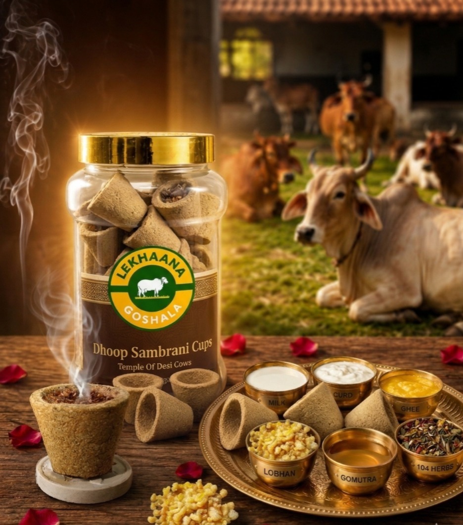 Desi Gau Panchagavya Dhoop Sambrani Cups