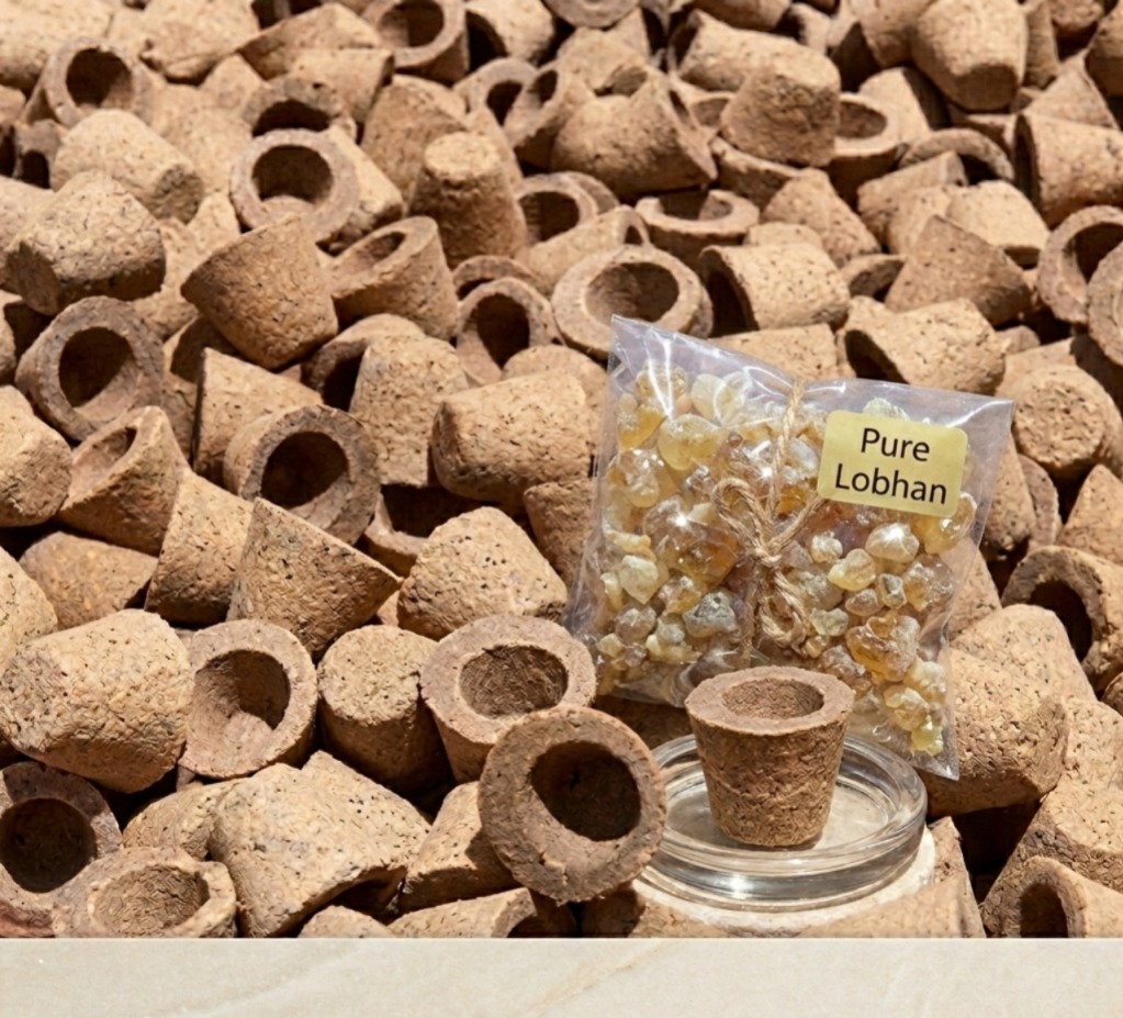 Desi Gau Panchagavya Dhoop Sambrani Cups - Image 2